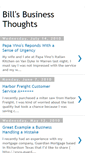 Mobile Screenshot of billsbusinessthoughts.blogspot.com