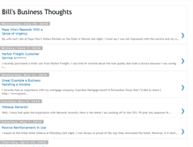 Tablet Screenshot of billsbusinessthoughts.blogspot.com