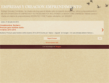 Tablet Screenshot of empresasycreacion.blogspot.com