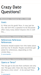 Mobile Screenshot of datequestions.blogspot.com