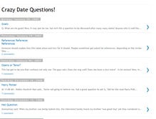 Tablet Screenshot of datequestions.blogspot.com