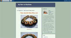 Desktop Screenshot of mynewleibusiness.blogspot.com