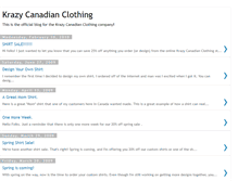 Tablet Screenshot of krazycanadianclothing.blogspot.com