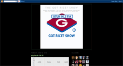 Desktop Screenshot of gotriceshow.blogspot.com