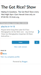 Mobile Screenshot of gotriceshow.blogspot.com