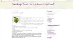 Desktop Screenshot of casalingapasticciona.blogspot.com
