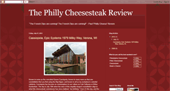 Desktop Screenshot of phillycheesesteakreview.blogspot.com