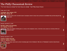 Tablet Screenshot of phillycheesesteakreview.blogspot.com