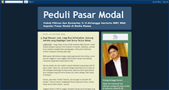 Desktop Screenshot of peduli-pasarmodal.blogspot.com