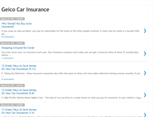 Tablet Screenshot of geico-carinsurance.blogspot.com