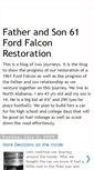 Mobile Screenshot of fordfalconrestoration.blogspot.com
