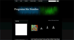 Desktop Screenshot of elprogramasinnombre.blogspot.com