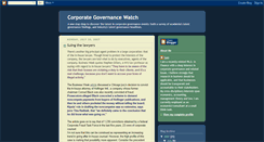 Desktop Screenshot of governancewatch.blogspot.com