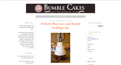 Desktop Screenshot of bumblecakes.blogspot.com