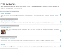 Tablet Screenshot of fifismemories.blogspot.com