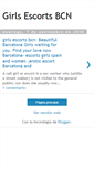 Mobile Screenshot of girlsescortsbcn.blogspot.com