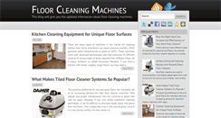 Desktop Screenshot of floor-cleaning-machine.blogspot.com