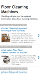 Mobile Screenshot of floor-cleaning-machine.blogspot.com