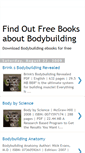 Mobile Screenshot of bodybuildingfreebooks.blogspot.com