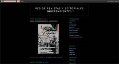 Desktop Screenshot of laredindependiente.blogspot.com