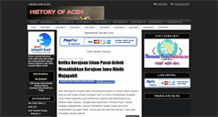 Desktop Screenshot of historyofaceh.blogspot.com