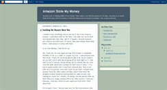 Desktop Screenshot of amazonstolemymoney.blogspot.com