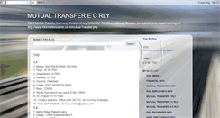 Desktop Screenshot of mutualtransferecrly.blogspot.com