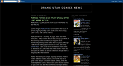 Desktop Screenshot of orangutancomicsstudio.blogspot.com