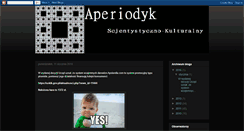 Desktop Screenshot of aperiodyksk.blogspot.com