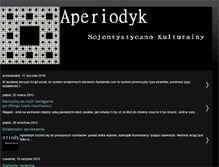 Tablet Screenshot of aperiodyksk.blogspot.com