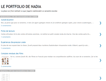 Tablet Screenshot of nadia-francais.blogspot.com