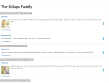 Tablet Screenshot of billupskiddos.blogspot.com