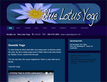 Tablet Screenshot of bluelotusyogajapan.blogspot.com