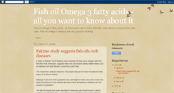 Desktop Screenshot of fish-oil-omega3.blogspot.com