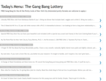 Tablet Screenshot of gangbanglottery.blogspot.com