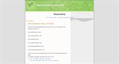 Desktop Screenshot of lrfastcash.blogspot.com