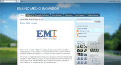 Desktop Screenshot of ensinomedioinovador.blogspot.com
