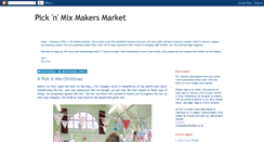 Desktop Screenshot of picknmixmakersmarket.blogspot.com