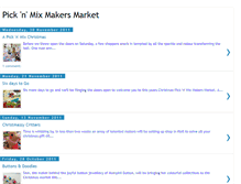 Tablet Screenshot of picknmixmakersmarket.blogspot.com