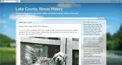 Desktop Screenshot of lakecountyhistory.blogspot.com