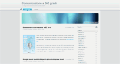 Desktop Screenshot of 3cento60gradi.blogspot.com