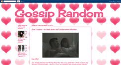 Desktop Screenshot of gossiprandom.blogspot.com