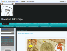 Tablet Screenshot of ilmulinodeltempo.blogspot.com