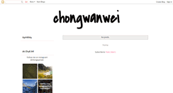 Desktop Screenshot of chongwanwei.blogspot.com