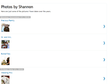 Tablet Screenshot of photosbyshannonn.blogspot.com