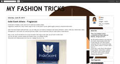 Desktop Screenshot of myfashiontricks.blogspot.com