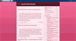 Desktop Screenshot of jessrecomends.blogspot.com