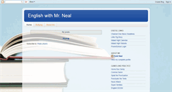 Desktop Screenshot of englishwithmrneal.blogspot.com