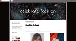 Desktop Screenshot of celebrate-fashion.blogspot.com