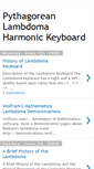 Mobile Screenshot of lambdoma.blogspot.com